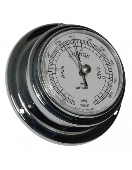 Barometer - Chroom - 95 mm - Engels - Altitude