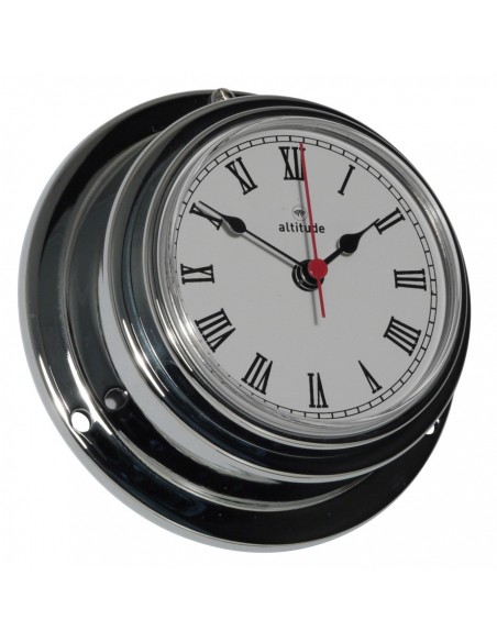 Quartz Klok - Chroom - 95 mm - Altitude