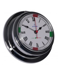 Quartz Klok - Chroom - 95 mm - Radiostilte - Altitude - Scheepsinstrumenten - 843 CZ - € 81,00