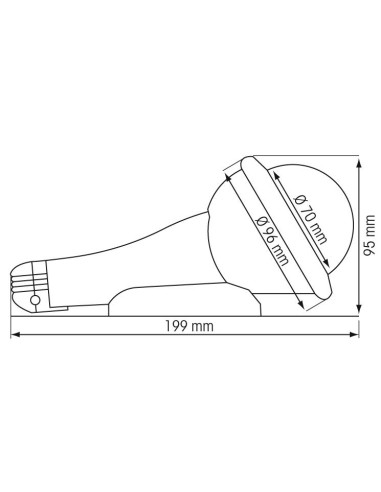 Plastimo Iris 100 Handpeilkompas Geel | Shipsworld