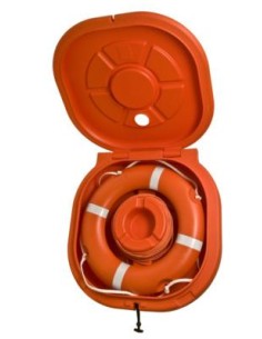 Plastimo Reddingsboei Kast 90x90 cm Oranje | Shipsworld 2
