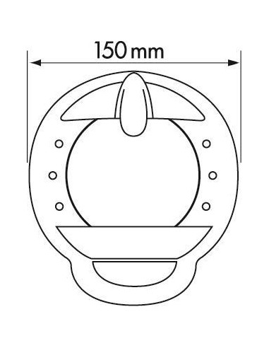 Plastimo Contest 101 Kompas Wit/Rood | Shipsworld