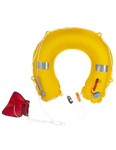 Plastimo Opblaasbare Hoefijzerboei Wit | Shipsworld 2