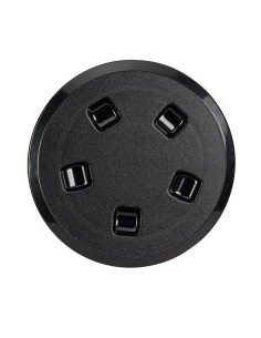 Plastimo Inspectieluik Rond 128 mm Zwart | Shipsworld
