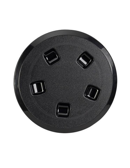 Plastimo Inspectieluik Rond 128 mm Zwart | Shipsworld