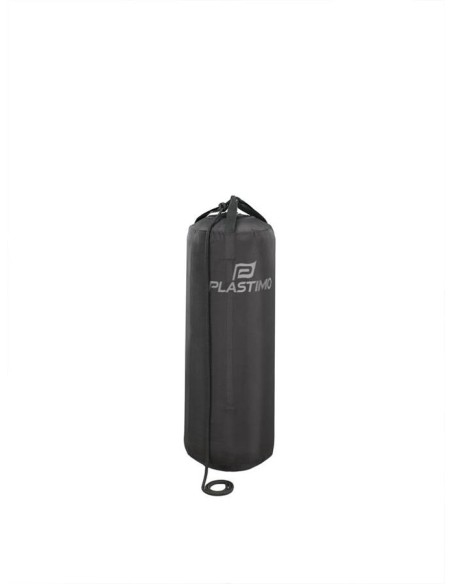 Plastimo Opblaasbare Fender Ø30x75 cm Zwart | Shipsworld