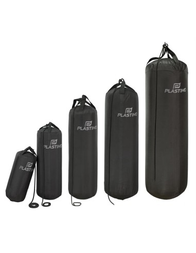 Plastimo Opblaasbare Fender Ø30x75 cm Zwart | Shipsworld