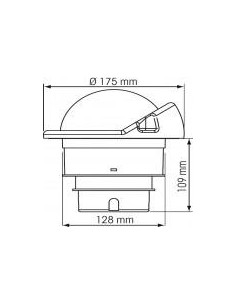 Plastimo Kompas Olympic 135 Zwart | Shipsworld 2