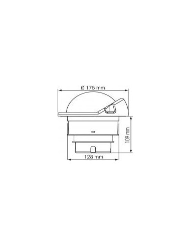 Plastimo Kompas Olympic 135 Zwart | Shipsworld