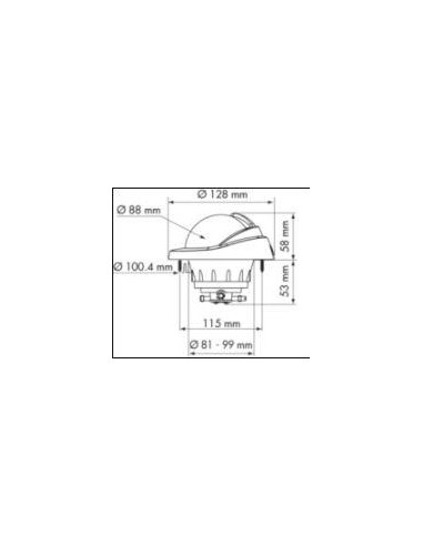 Plastimo Kompas Offshore 95 Zwart | Shipsworld