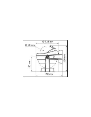 Plastimo Kompas Offshore 95 Zwart | Shipsworld