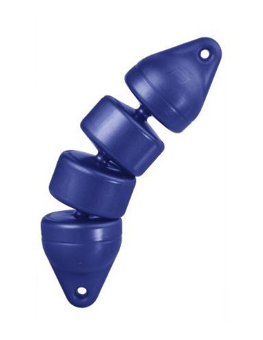 Plastimo Flexibele Fender Blauw 12x48cm | Shipsworld
