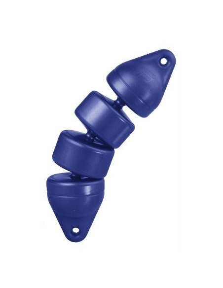 Plastimo Flexibele Fender Blauw 12x48cm | Shipsworld