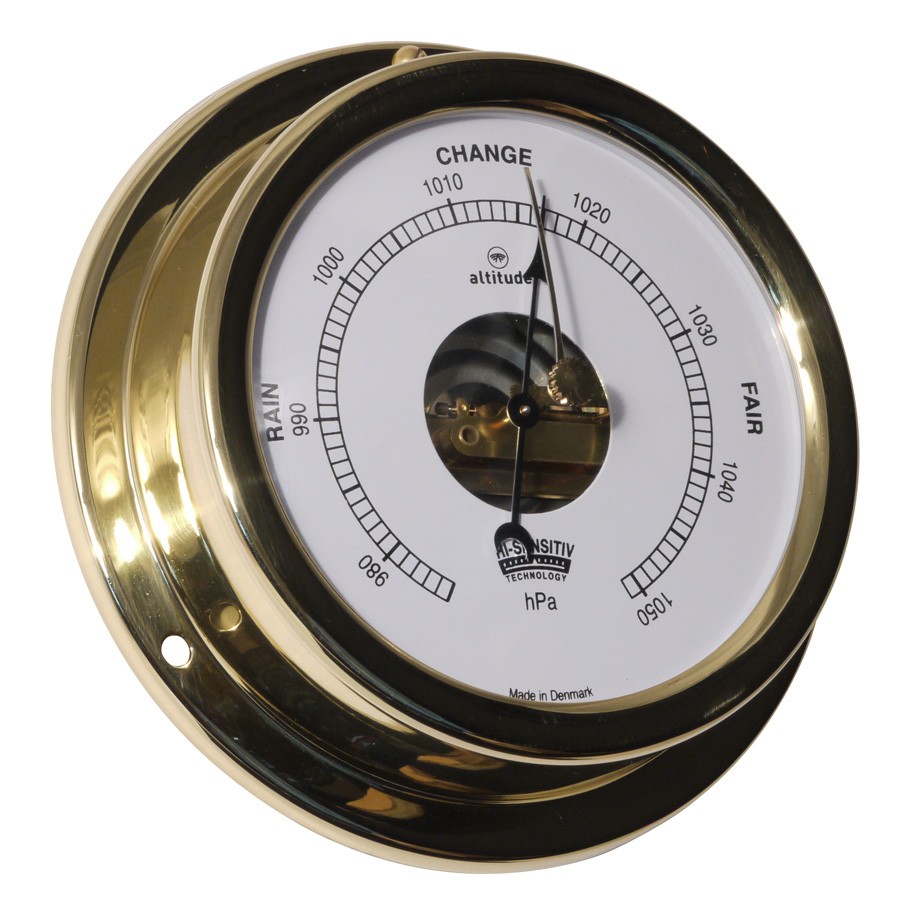 Barometer 127 mm Engels van Altitude 858 B UK Shipsworld.NL