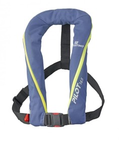 Reddingsvest Pilot 165 II auto blauw