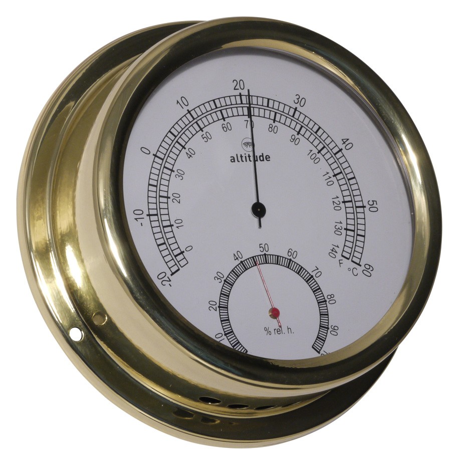 Thermometer / Hygrometer 150 mm van Altitude 866 TH Shipsworl...