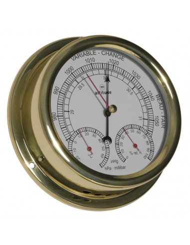 Barometer / Thermometer / Hygrometer - 150 mm - Altitude - Scheepsinstrumenten - 866 BTH - € 116,00