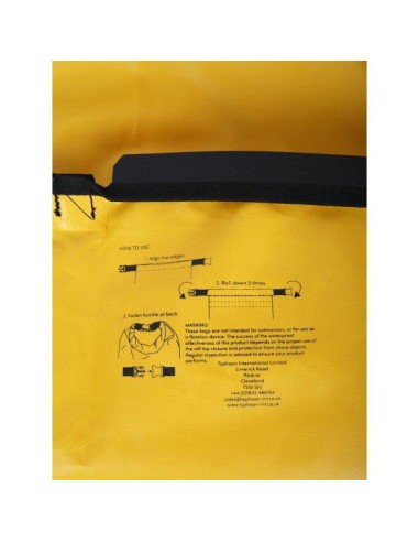 Typhoon Drybag Seaton 20L Geel | Shipsworld