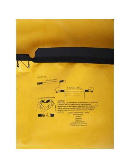 Typhoon Drybag Seaton 20L Geel | Shipsworld