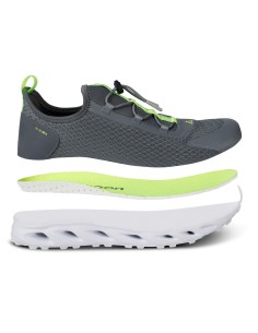 Typhoon TS10 Sneakers Grijs/Lime EU42 | Shipsworld 2