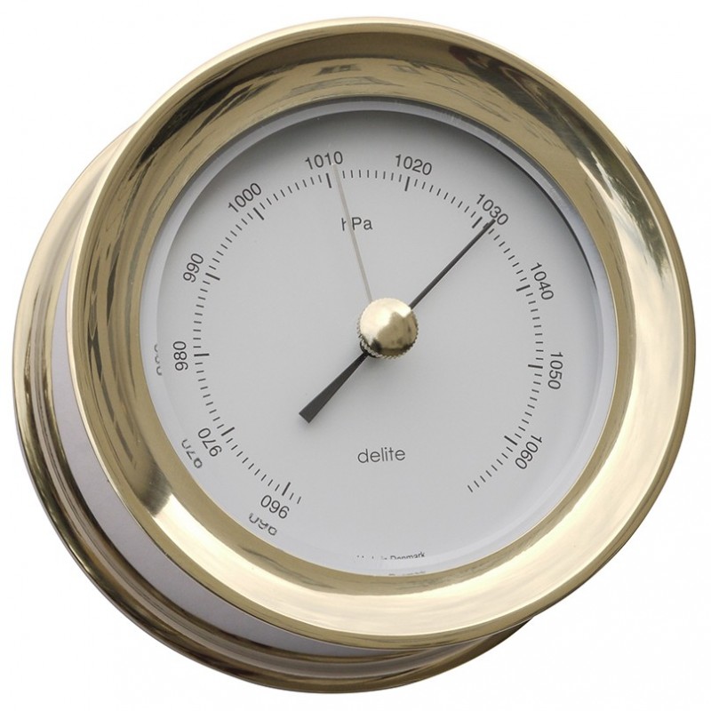 Zealand Barometer - Messing - 110 mm - Delite - Scheepsinstrumenten - 630150 - € 199,00