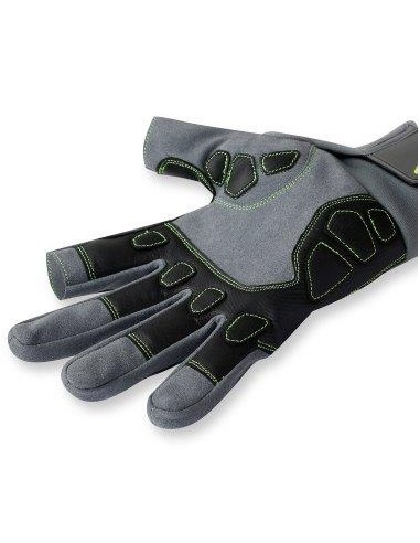 Typhoon Performance Handschoenen Grijs/Lime S | Shipsworld