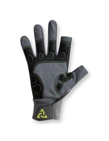 Typhoon Performance Handschoenen Grijs/Lime S | Shipsworld