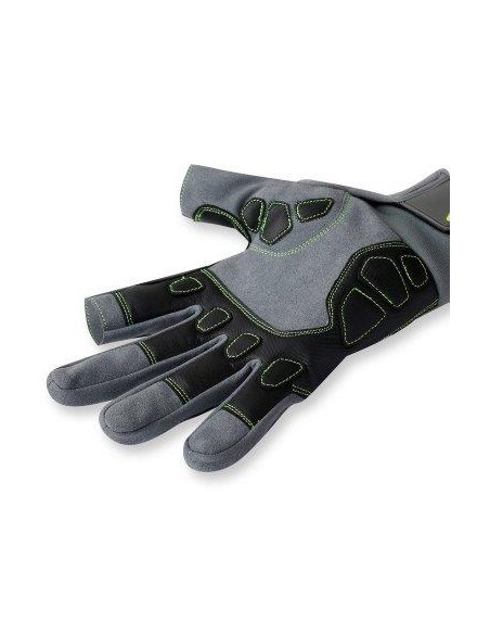 Typhoon Performance Handschoenen Grijs/Lime L | Shipsworld