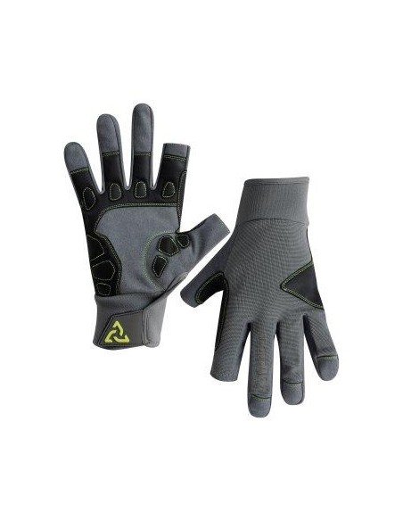 Typhoon Performance Handschoenen Grijs/Lime XL | Shipsworld