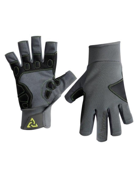 Typhoon Junior Zeilhandschoenen Grijs/Lime | Shipsworld
