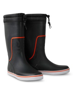 Typhoon Zeillaarzen Hoog Zwart/Oranje UK8/EU42 | Shipsworld