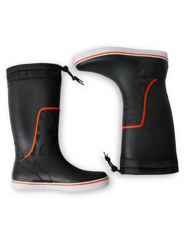 Typhoon Zeillaarzen Hoog Zwart/Oranje UK8/EU42 | Shipsworld