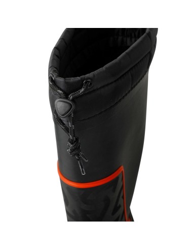 Typhoon Essential Zeillaarzen Zwart/Oranje | Shipsworld