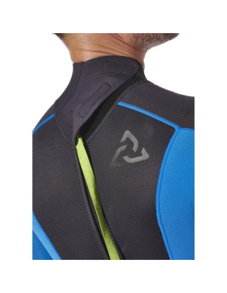 Typhoon Wetsuit Heren 3/2mm Zwart/Oranje S | Shipsworld