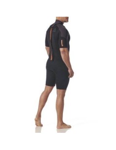 Typhoon Wetsuit Short 3/2mm Zwart/Oranje XXL | Shipsworld 2