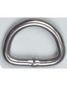 Bainbridge D-Ring RVS Gelast 25 x 5 mm | Shipsworld 2