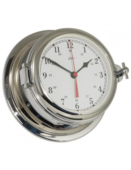 Midi 155 - Quartz Klok - Arabisch - Verchroomd - Schatz 1881