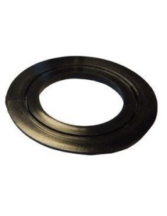 RVS losse ring voor zeilkous 25 mm zwart | Shipsworld