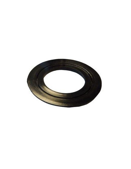 RVS losse ring voor zeilkous 25 mm zwart | Shipsworld