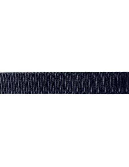 Bainbridge Polyesterband 25 mm Zwart | Shipsworld