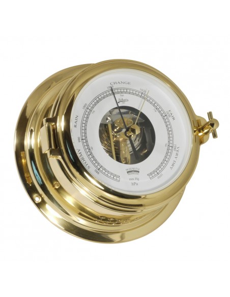 Midi 155 - Barometer - Open Wijzerplaat - Messing - Schatz 1881