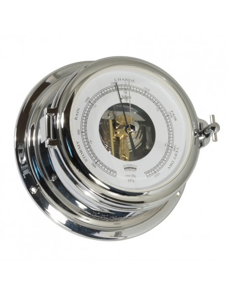 Midi 155 - Barometer - Open Wijzerplaat - Verchroomd - Schatz 1881