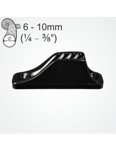 Clamcleat Vertical Old Style 6-10 mm Zwart | Shipsworld