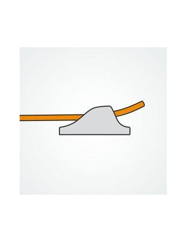 Clamcleat Mini Zwart 3-6 mm | Shipsworld