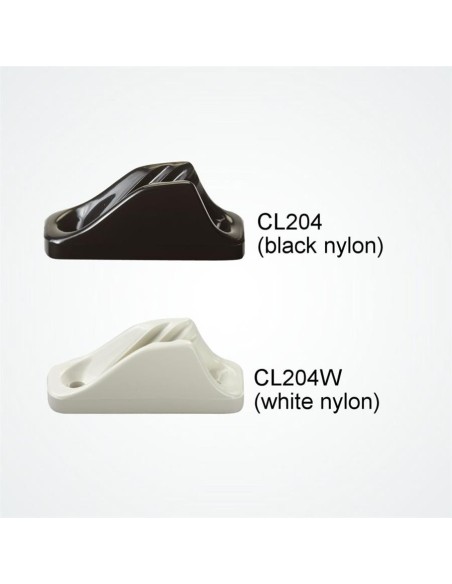 Clamcleat Mini Zwart 3-6 mm | Shipsworld