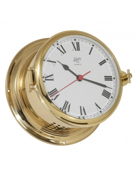 Royal 180 - Quartz Klok - Romeins - Messing - Schatz 1881