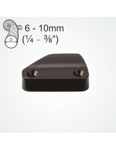 Clamcleat Lateral Stuurboord 6-10 mm Zwart | Shipsworld