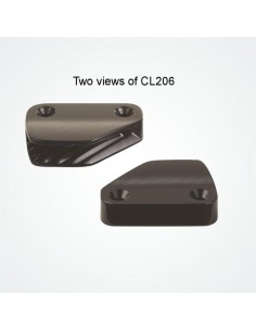Clamcleat Lateral Stuurboord 6-10 mm Zwart | Shipsworld 2