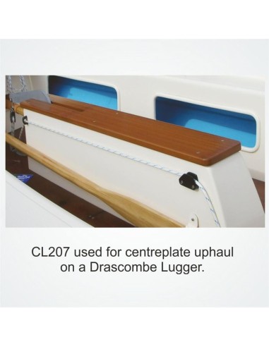 Clamcleat Lateral Bakboord 6-10 mm Zwart | Shipsworld