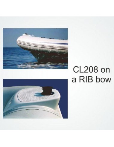Clam-Bollard 6-10 mm zwart | Shipsworld